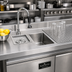 Thumbnail image #2 for Krowne Royal Series Drop-In Rinser Faucet with Built-In 1/2-Inch Drain