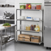 Thumbnail image #2 for Cambro Camshelving Elements XTRA 4-Tier Stationary Add-On Shelving Unit, 24