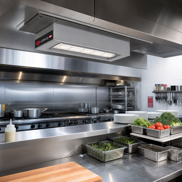 Product image #2 for Hatco Ultra-Glo 24-Inch 750-Watt High-Watt Unlighted Infrared Strip Heater with Aluminum Housing