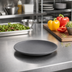 Thumbnail image #2 for American Metalcraft Mix & Matte 6-Inch Round Gray Matte Melamine Coupe Plate