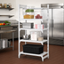 Thumbnail image #3 for Cambro Camshelving Premium 4-Shelf Solid Stationary Starter Unit, 18 x 36 x 84 Inches, Speckled Gray
