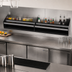 Thumbnail image #2 for Glastender 55-Inch Double Speed Rail, Stainless Steel, Open Step-and-Rail Design