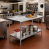 Thumbnail image #2 for Serv-Ware 84-Inch Commercial Work Table with Turnup