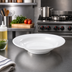 Thumbnail image #3 for Sierrus™ 9-1/4 Inch White Footed Melamine Pasta/Soup/Salad Bowl