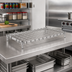 Thumbnail image #2 for Eagle Group Chrome Dunnage Shelf with Removable Wire Mat, 36 x 21 Inches