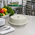 Thumbnail image #3 for Cambro Versa Camcover Round Fiberglass Plate Cover, 8-1/4-Inch Inside Diameter, Ivory