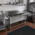 Thumbnail image #2 for John Boos Pro-Bowl 3-Compartment Sink with 30-Inch Right Drainboard, 18 x 18 x 14-Inch Compartments, 14-Gauge Stainless Steel