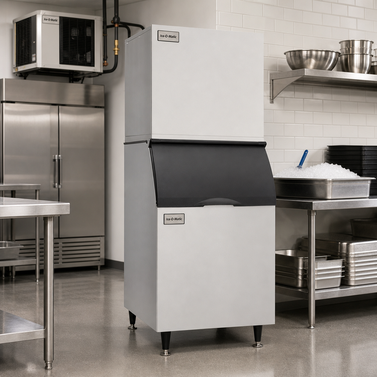 Product image #2 for Ice-O-Matic MFI2306R Flake-Style Ice Maker with Air-Cooled Remote Condenser, 2250 lb/Day