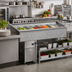 Thumbnail image #2 for Randell RCP-5 Drop-In Self-Contained Refrigerated Cold Food Well, 5 Full-Size Pans