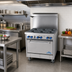 Thumbnail image #2 for Comstock-Castle F330 36-Inch Commercial Gas Range with 6 Open Burners and Standard Oven
