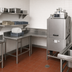 Thumbnail image #2 for Eagle Group Left-Hand Corner Clean Dishtable, 84-Inch Machine-to-Corner, 60-Inch Corner-to-End, 16-Gauge 304 Stainless Steel