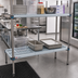 Thumbnail image #2 for MetroMax Q Vented Polymer Shelf with Epoxy-Coated Steel Frame, 72 Inch x 18 Inch