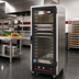 Thumbnail image #2 for hotLOGIX HL4-14 3/4 Height Humidified Holding Cabinet / Heater Proofer with Glass Door and Casters