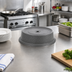 Thumbnail image #3 for Cambro Versa Camcover Round Fiberglass Plate Cover, 9-11/16 Inch Inside Diameter, Granite Gray