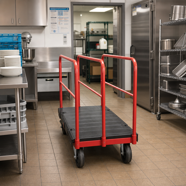 Product image #2 for Rubbermaid Commercial Sheet & Panel Truck Dolly, 24 x 48 Inches, 2000 lb Capacity