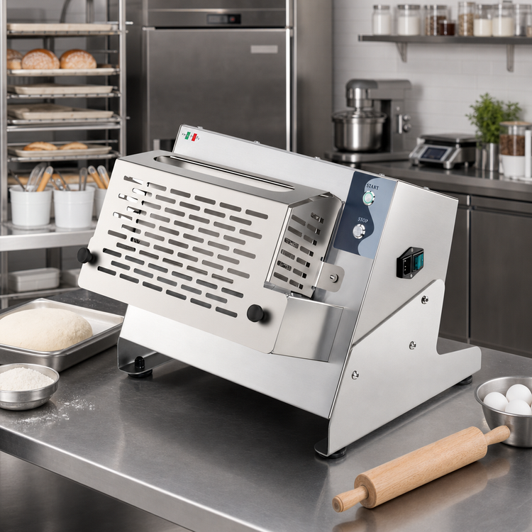 Product image #3 for Eurodib P-Roll 320/1+ Countertop Single Roller Dough Sheeter
