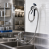 Thumbnail image #2 for T&S Brass B-0167-02 Wall Mount Mixing Pre-Rinse Spray Assembly, 8-Inch Adjustable Centers, 72-Inch Hose