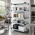 Thumbnail image #2 for Quantum Solid Shelving Starter Kit, 36