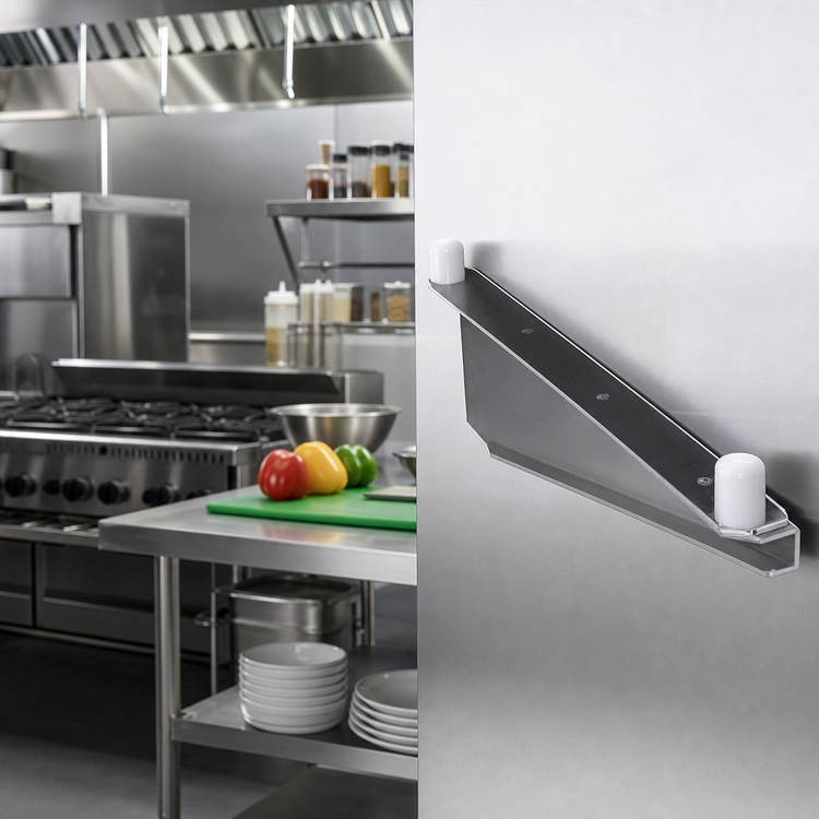 Product image #2 for Eagle Group Heavy-Duty Right-Hand 18-Inch Single Knob Shelf "C" Bracket