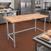 Thumbnail image #2 for John Boos HNB08 48-Inch x 30-Inch Wood Top Work Table with Galvanized Base
