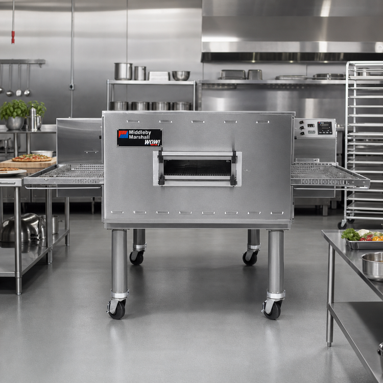 Product image #2 for Middleby Marshall PS638EV-1 Impingement PLUS Ventless Electric Single-Deck Conveyor Oven