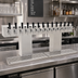 Thumbnail image #2 for Glastender 14-Faucet Countertop Glycol-Cooled Bridge Draft Dispensing Tower, Mirror Finish