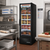 Thumbnail image #2 for True Full-Length Glass Door Freezer Merchandiser, 1-Section, Standard Depth, Black, -10°F