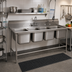 Thumbnail image #2 for Advance Tabco Regaline Freestanding 4-Compartment Sink, 20 x 20 x 14 Inch Compartments, 98-1/4 Inches Long