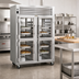 Thumbnail image #2 for Traulsen Spec-Line RHF232WP-HHG 2-Section Pass-Thru Heated Cabinet with Half-Height Glass Doors