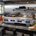 Thumbnail image #2 for Comstock-Castle FHP48-2LB-24B 48-Inch Countertop Gas Char-Broiler/Griddle-Cheesemelter Combination with 24-Inch Griddle, 24-Inch Lava Rock Broiler and 18-Inch Cheesemelter Rack
