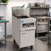 Thumbnail image #2 for Frymaster H55 High Efficiency 50 lb Gas Floor Fryer with Open Frypot