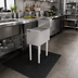 Thumbnail image #3 for Top Shelf 14-Inch Wide Stainless Steel Freestanding Underbar Drainboard with Backsplash