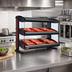 Thumbnail image #2 for Hatco Spot On Slant Dual-Shelf Heated Zone Merchandiser Warmer, 52 Inch Wide, 120/208-240V, 3000W
