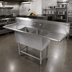 Thumbnail image #2 for John Boos Pro-Bowl 2-Compartment Stainless Steel Sink with Dual Drainboards