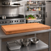 Thumbnail image #2 for Boos Block American Cherry Edge Grain Kitchen Countertop, 60 x 32 x 3-Inch, Varnique Finish