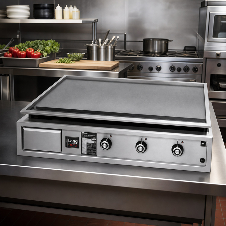 Product image #2 for Lang 160TDI 60-Inch Electric Drop-In Griddle with 1-Inch Steel Plate