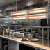 Thumbnail image #2 for Glo-Ray Aluminum Lighted Dual Infrared Strip Heater, 66-Inch, 3-Inch Spacer