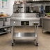 Thumbnail image #2 for AccuTemp AccuSteam Electric Floor Model Griddle with Stand and Casters, 48 x 30 Inch Cooking Surface, 208V, 3-Phase