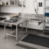 Thumbnail image #2 for John Boos Pro-Bowl L-Shaped Soiled Landing Dishtable with 20