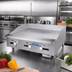 Thumbnail image #2 for Comstock-Castle Castle Series 60-Inch Countertop Gas Griddle with 1-Inch Polished Steel Plate