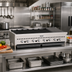 Thumbnail image #2 for Vulcan VCCB36 36-Inch Countertop Gas Charbroiler with 6 Cast Iron Burners