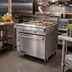 Thumbnail image #2 for Titan JTRH-30IP-30C 30-Inch Heavy Duty Gas Range with Plancha and Convection Oven