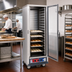 Thumbnail image #2 for Metro C5 1 Series Full-Height Mobile Non-Insulated Combination Heated Holding & Proofing Cabinet with Lip Load Slides and Clear Door