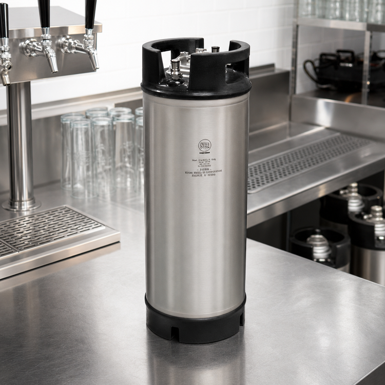 Product image #2 for Krowne 5-Gallon Corny Keg for Beer Dispensers