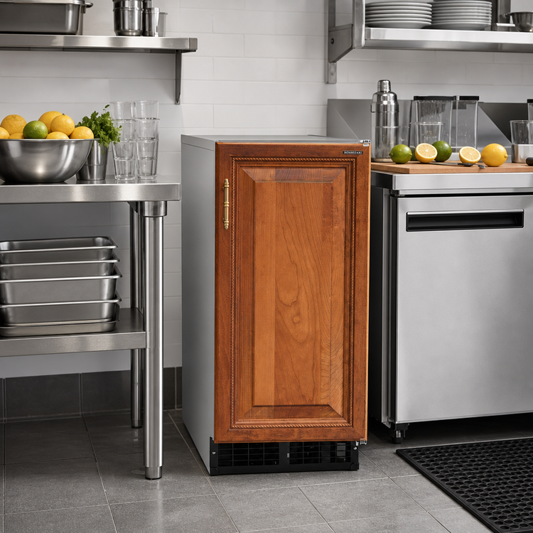Product image #2 for Hoshizaki Cube-Style Air-Cooled Self-Contained Ice Machine with 27 lb Bin and 54 lb/Day Production