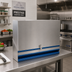 Thumbnail image #2 for Advance Tabco Prestige Signature Series 18-Inch Single-Tier Stainless Steel Speed Rail with Locking Cover