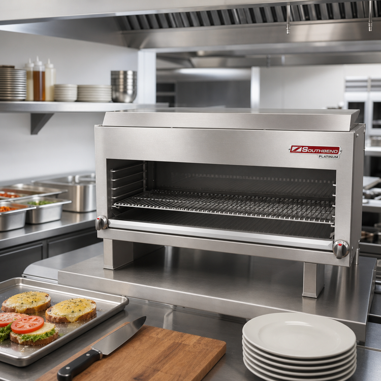 Product image #3 for Southbend Platinum Heavy Duty 32-Inch Gas Cheesemelter with Riser Mount