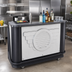Thumbnail image #2 for Cambro CamBar 67-1/2 Inch Designer Decor Basic System Portable Beverage Bar, Manhattan