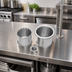 Thumbnail image #3 for John Boos Drop-In Dipper Well with Stainless Steel Insert and Basket Drain