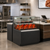 Thumbnail image #2 for Structural Concepts Reveal® Heated Self-Service Hot Food Display Case, 35-3/4 Inch Wide, Convection Heat